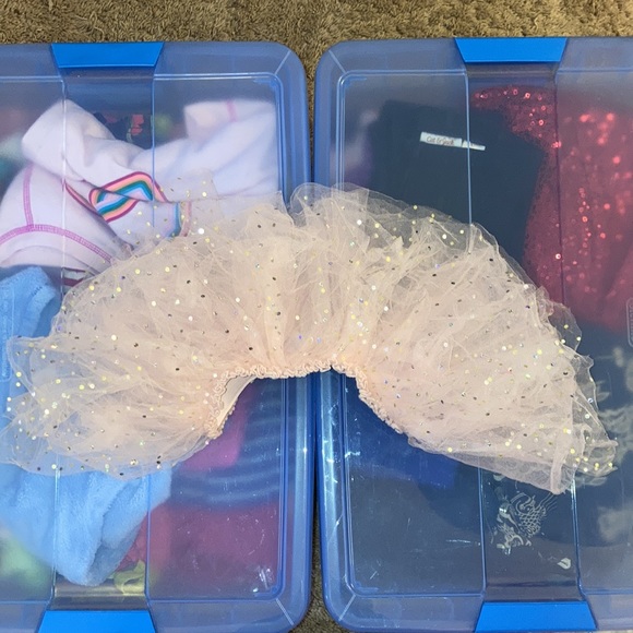 Freestyle Danskin light pink ballet tutu skirt size medium - Picture 3 of 6